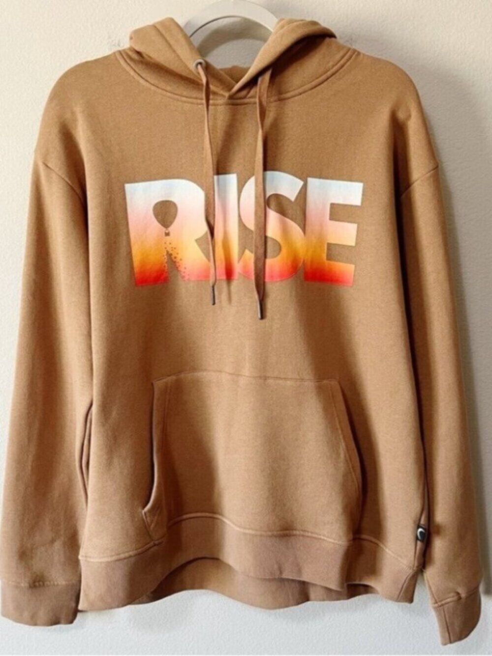ZYIA Brown RISE Hoodie Size Large